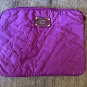 Marc Jacobs Fuschia Laptop Sleeve